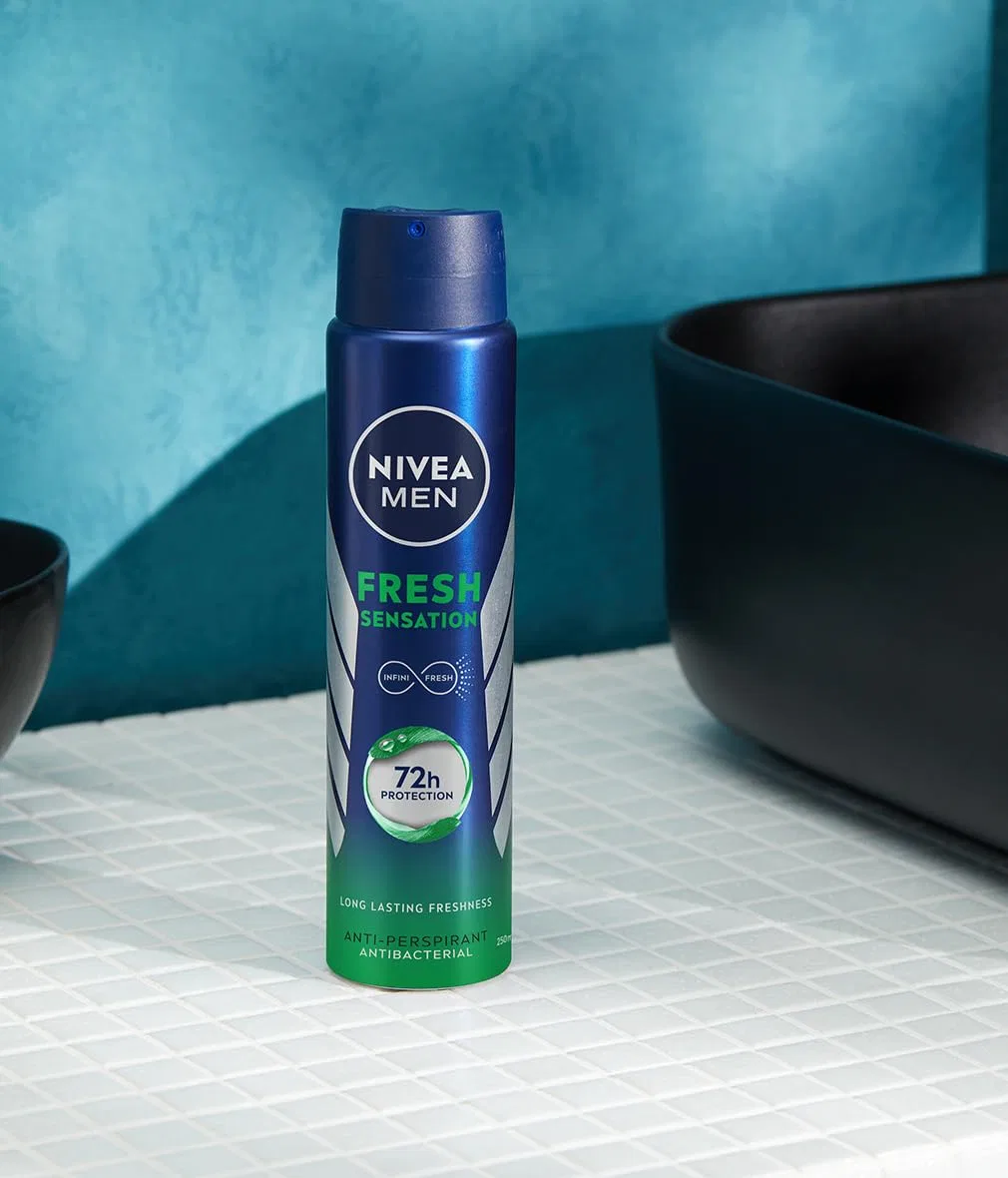 Антиперспирант спрей Fresh Sensation, NIVEA, 250 мл