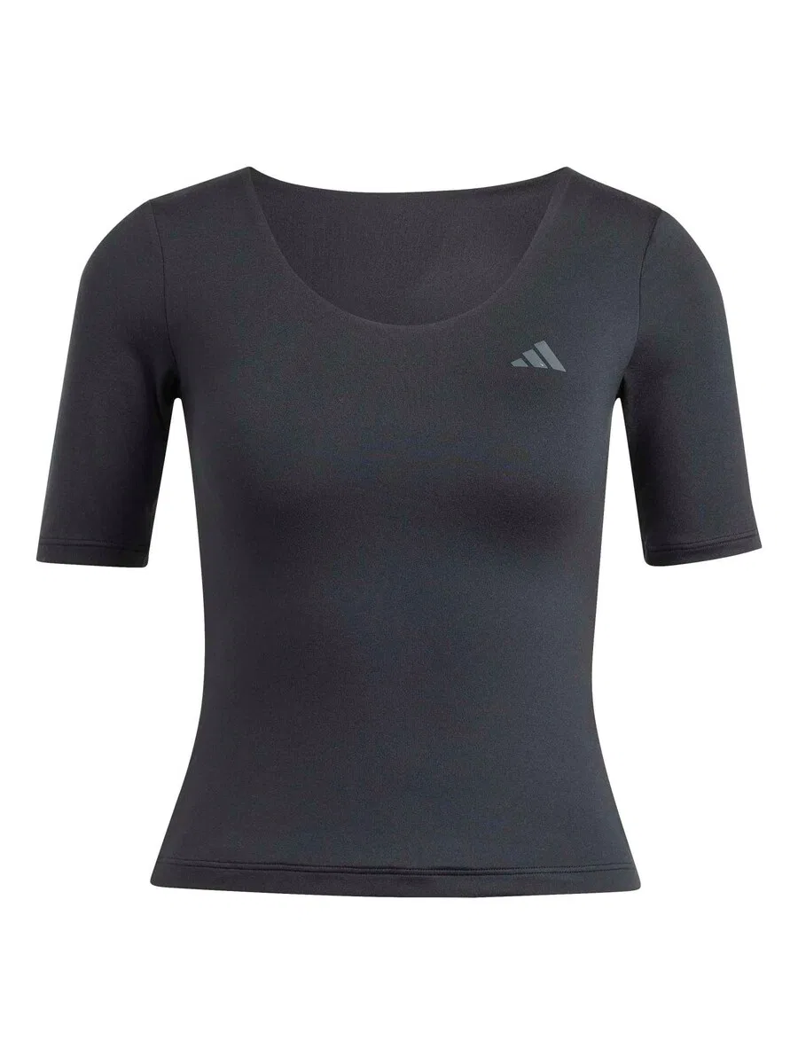 Спортивная футболка ADIDAS PERFORMANCE Performance Shirt 'ALL ME ESS' черного цвета
