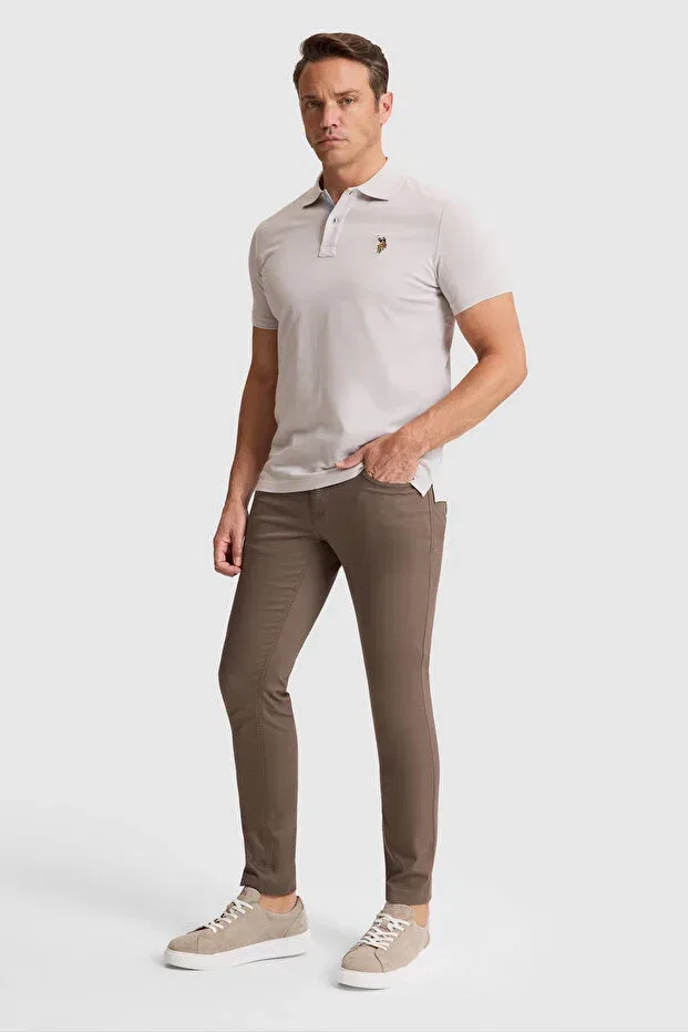 Мужские брюки-чинос хлопковые U.S. Polo Assn., Vizon