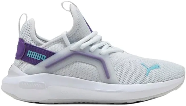 Детские кроссовки для мальчиков Softride Enzo PUMA, Silver Mist-Team Violet-Puma White