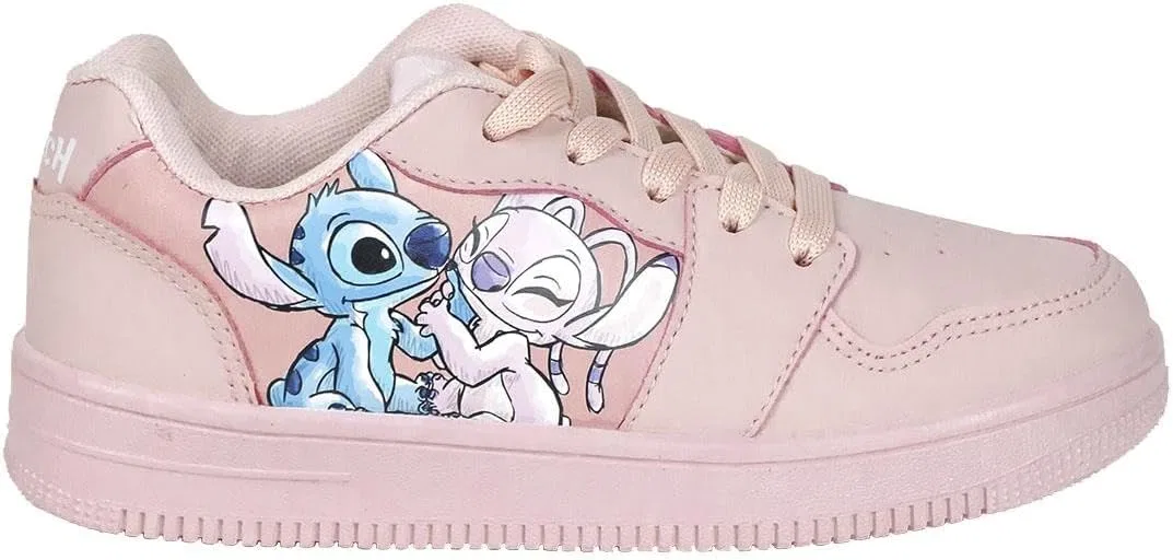 Детские кроссовки для девочек с принтом Stitch CERDÁ LIFE'S LITTLE MOMENTS, Pink — фото 2