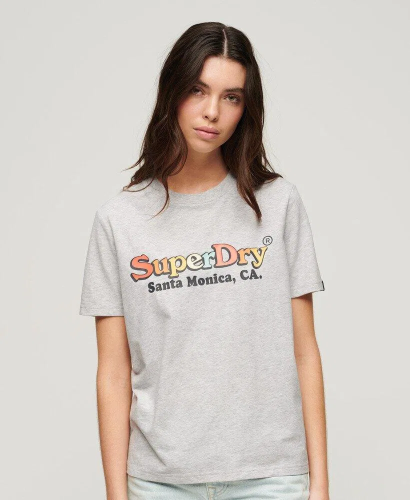 Мужская футболка с принтом Superdry, Grau