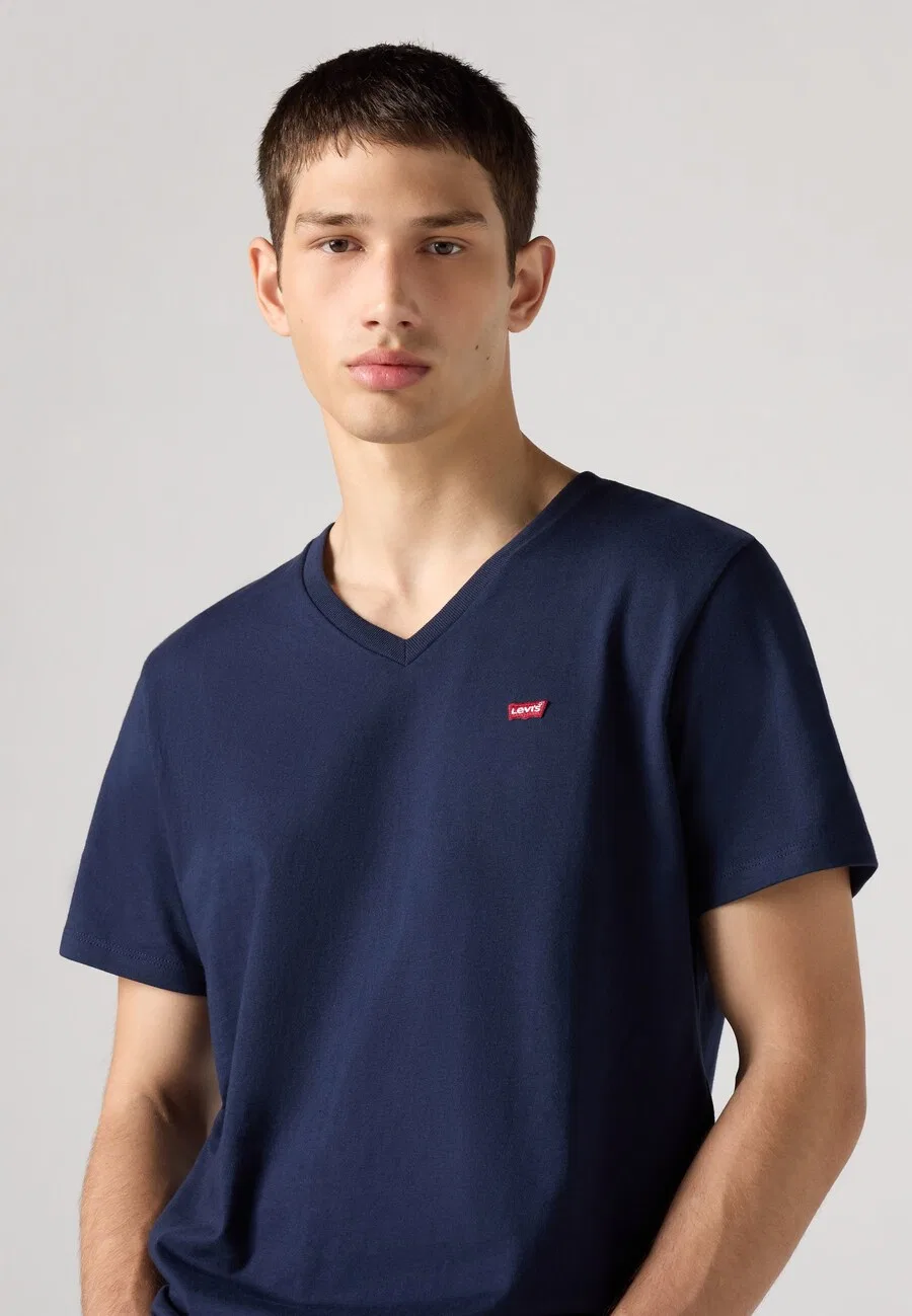 Рубашка LEVI'S темно-синего цвета — фото 4