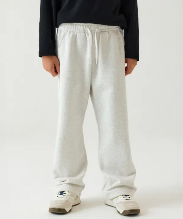 Тренировочные штаны с начесом, Lounge Musinsa Standard Kids, овсянка