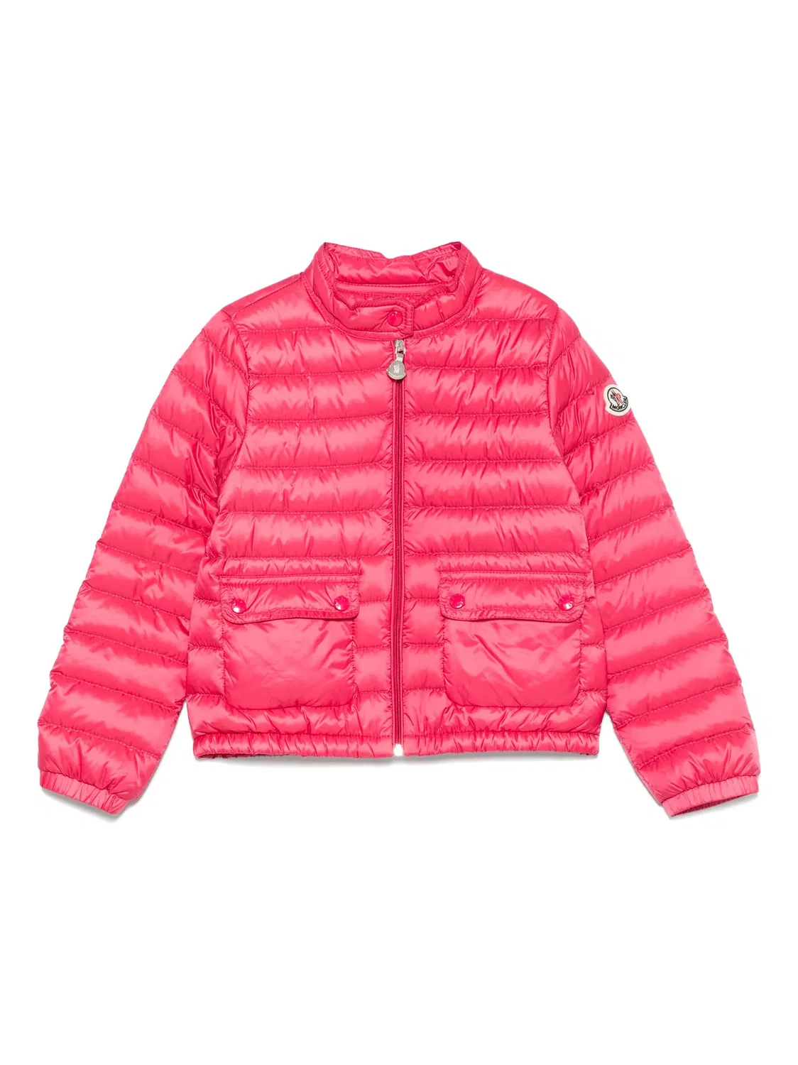 Пуховик Lans Moncler, малиновый