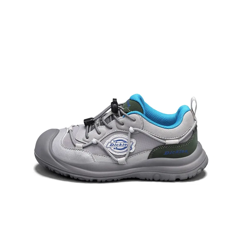 Детские кроссовки с закрытым носком Dickies, Silver Gray