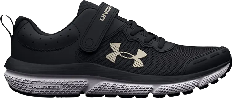 

Кроссовки Under Armour Assert 10 AC PS Black Metallic Gold, черный