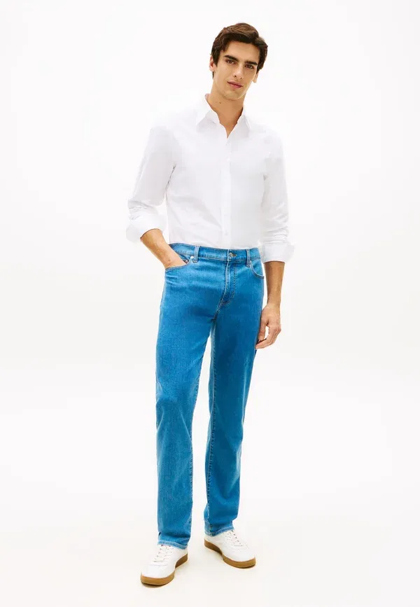 Джинсы деним Denton straight leg jeans Tommy Hilfiger, indigo, индиго — фото 2
