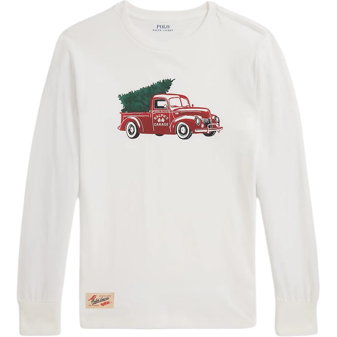 Детская футболка Polo Ralph Lauren, Trophy Cream