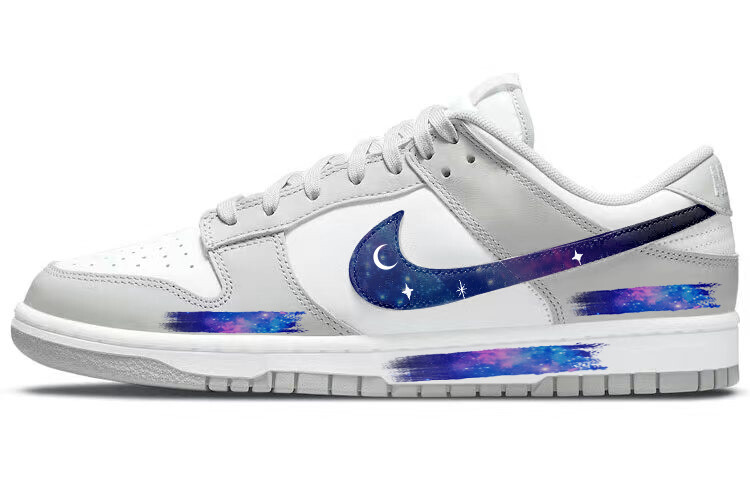 

Кроссовки Nike Dunk Skateboarding Shoes Men Low-top White/blue, белый