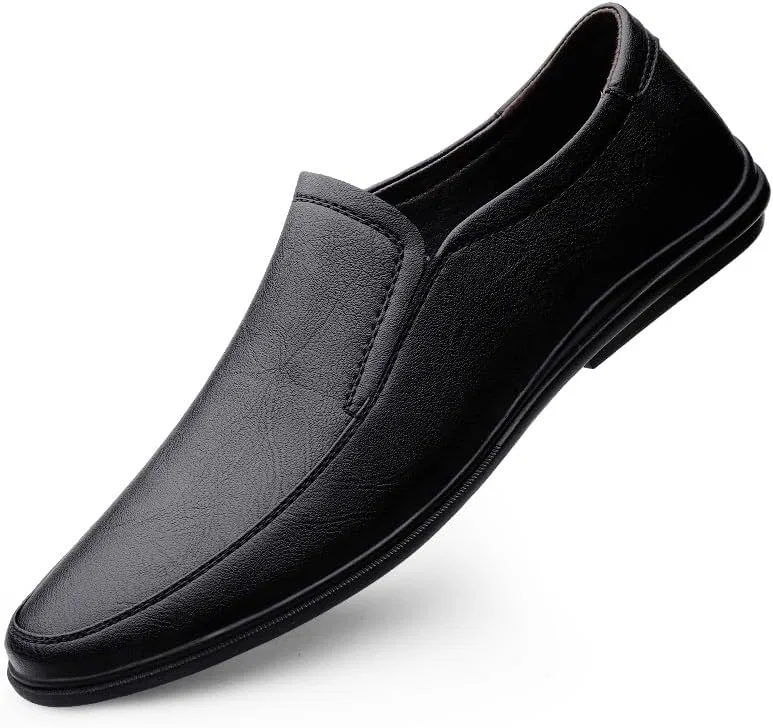 Лоферы мужские, повседневные, Slip On, черный SayfuR — фото 3