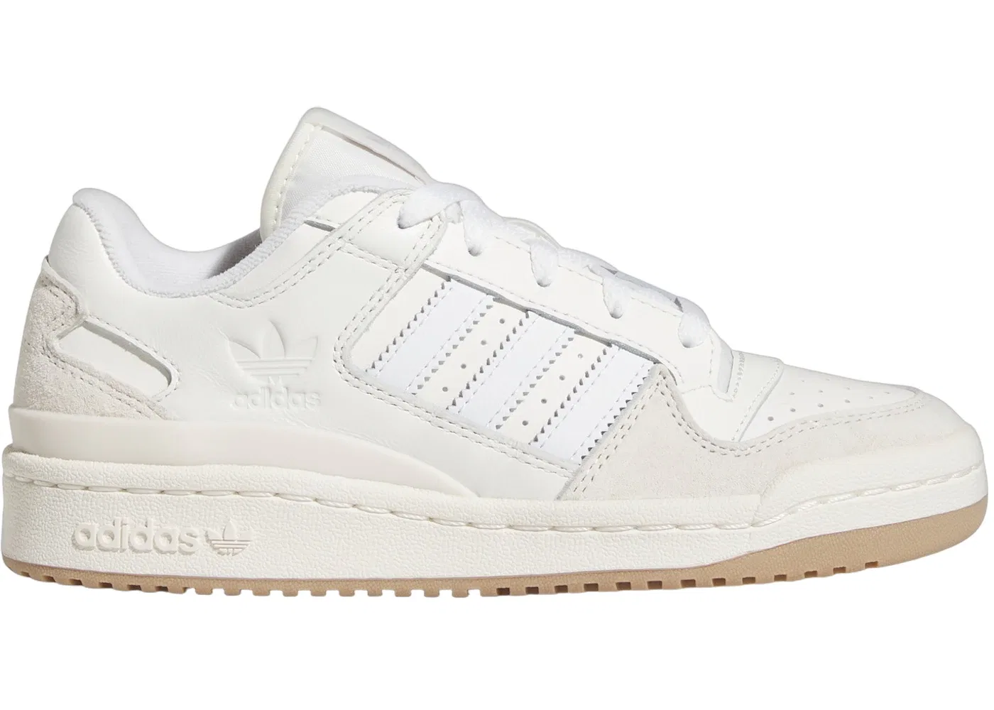 Детские кроссовки с низким верхом Adidas Forum Low Adidas, Chalk White/Cloud White/Cloud White