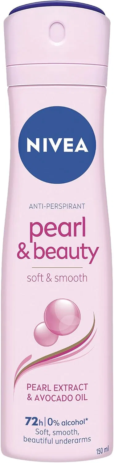 Антиперспирант-спрей 48h Nivea Pearl and Beauty, 150 мл