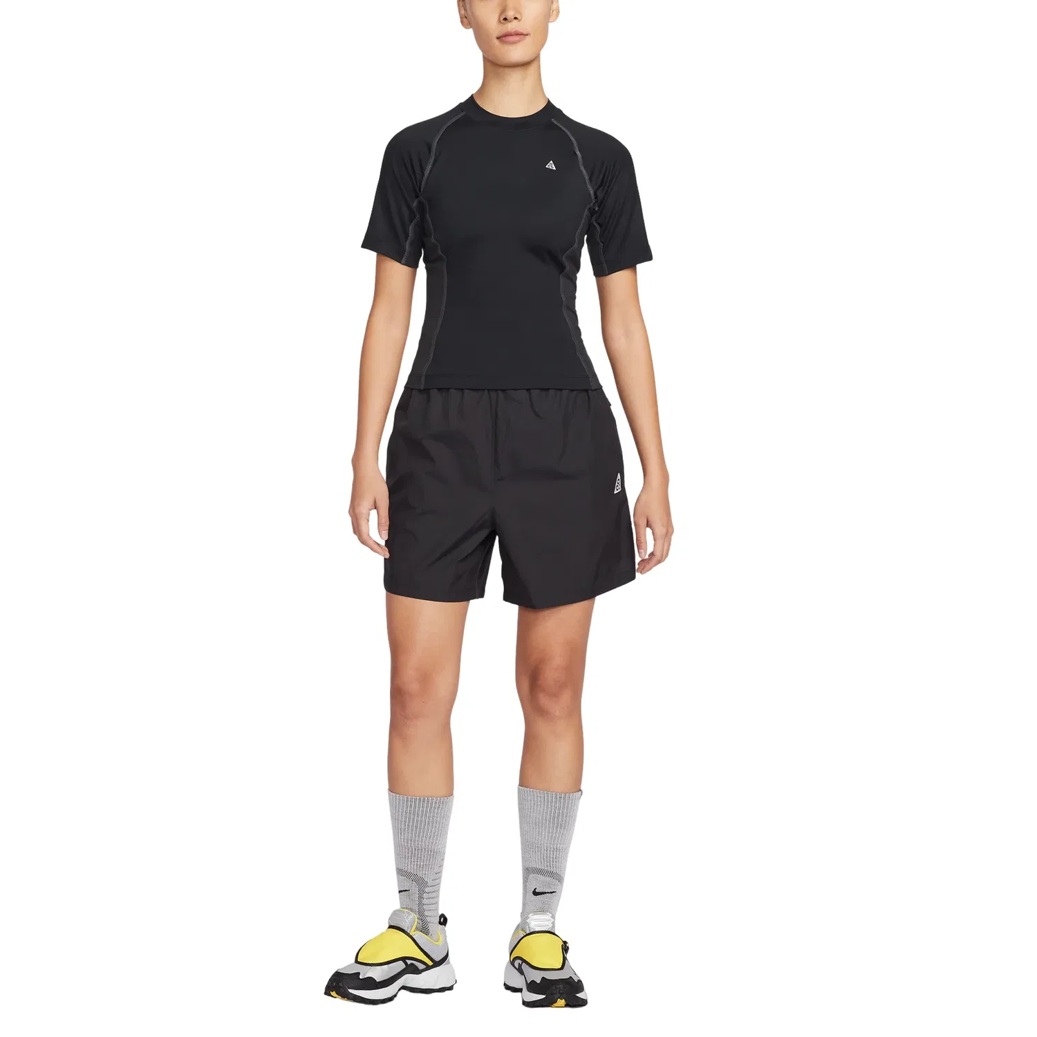 Женская футболка Nike ACG Dri-Fit Layer T-Shirt Black, черный — фото 3