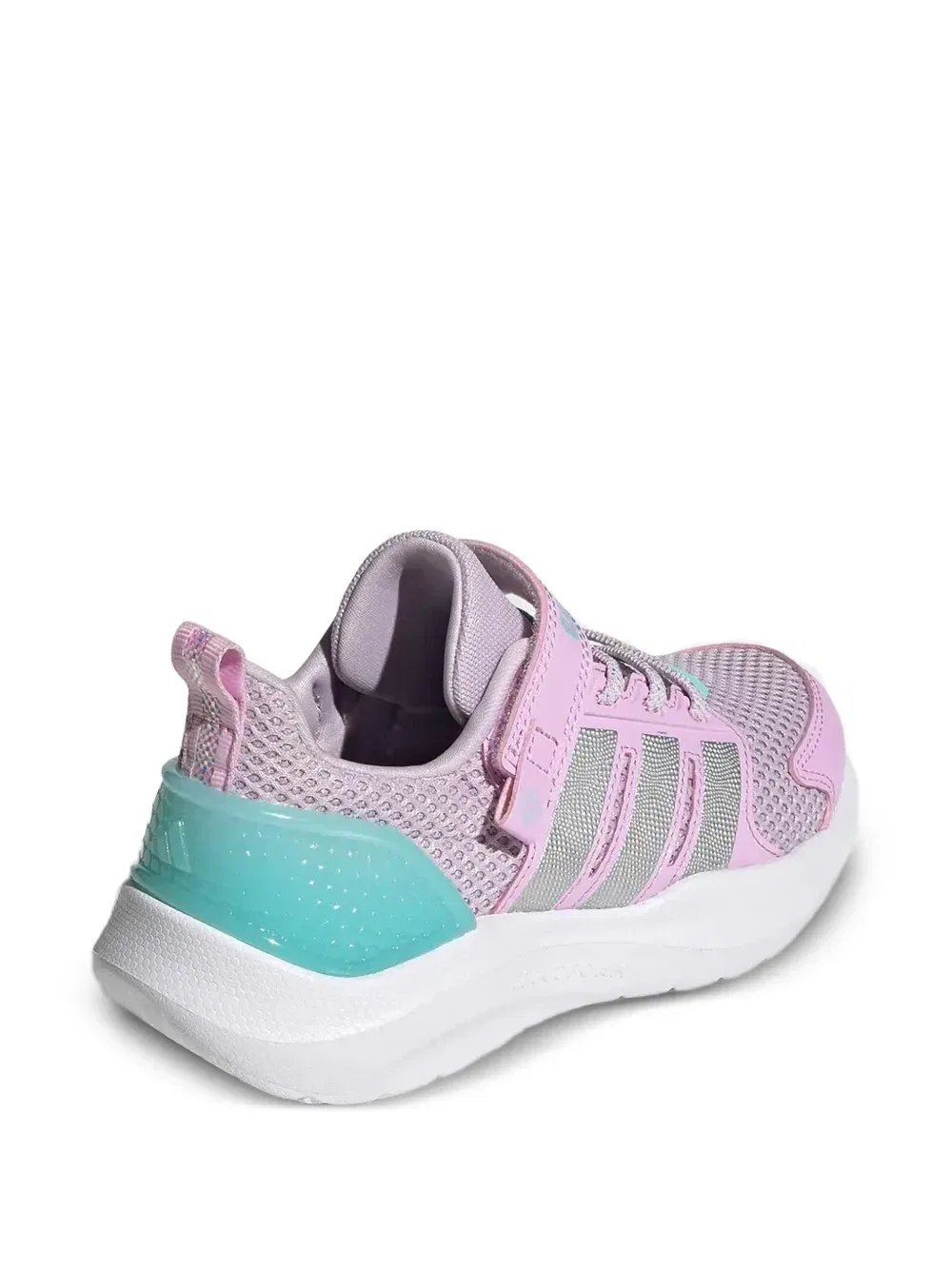 Сетчатые кроссовки на липучке Adidas Kids, розовый — фото 3
