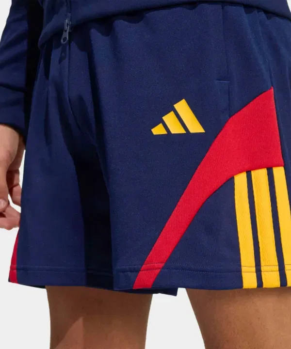 Шорты House of Tiro Nation Pack, Adidas, темно-синий — фото 4