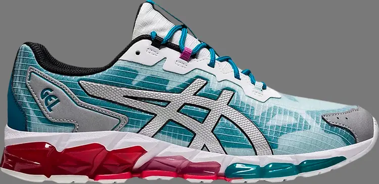 

Кроссовки gel quantum 360 6 'teal blue red' Asics, чирок, Красный, Кроссовки gel quantum 360 6 'teal blue red' Asics, чирок