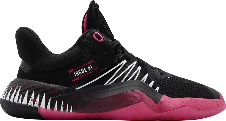 

Кроссовки Adidas Marvel x D.O.N. Issue #1 J 'Symbiote Spider-Man', черный