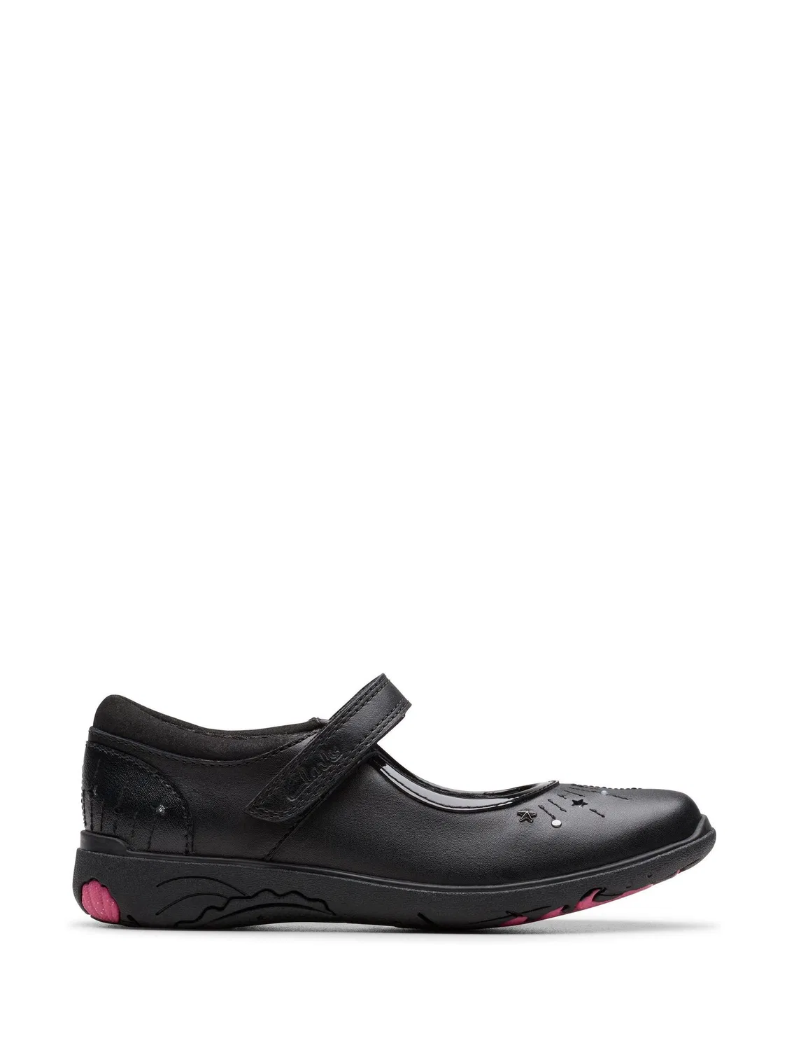 Туфли Мэри Джейн Relda Wish Clarks, черный
