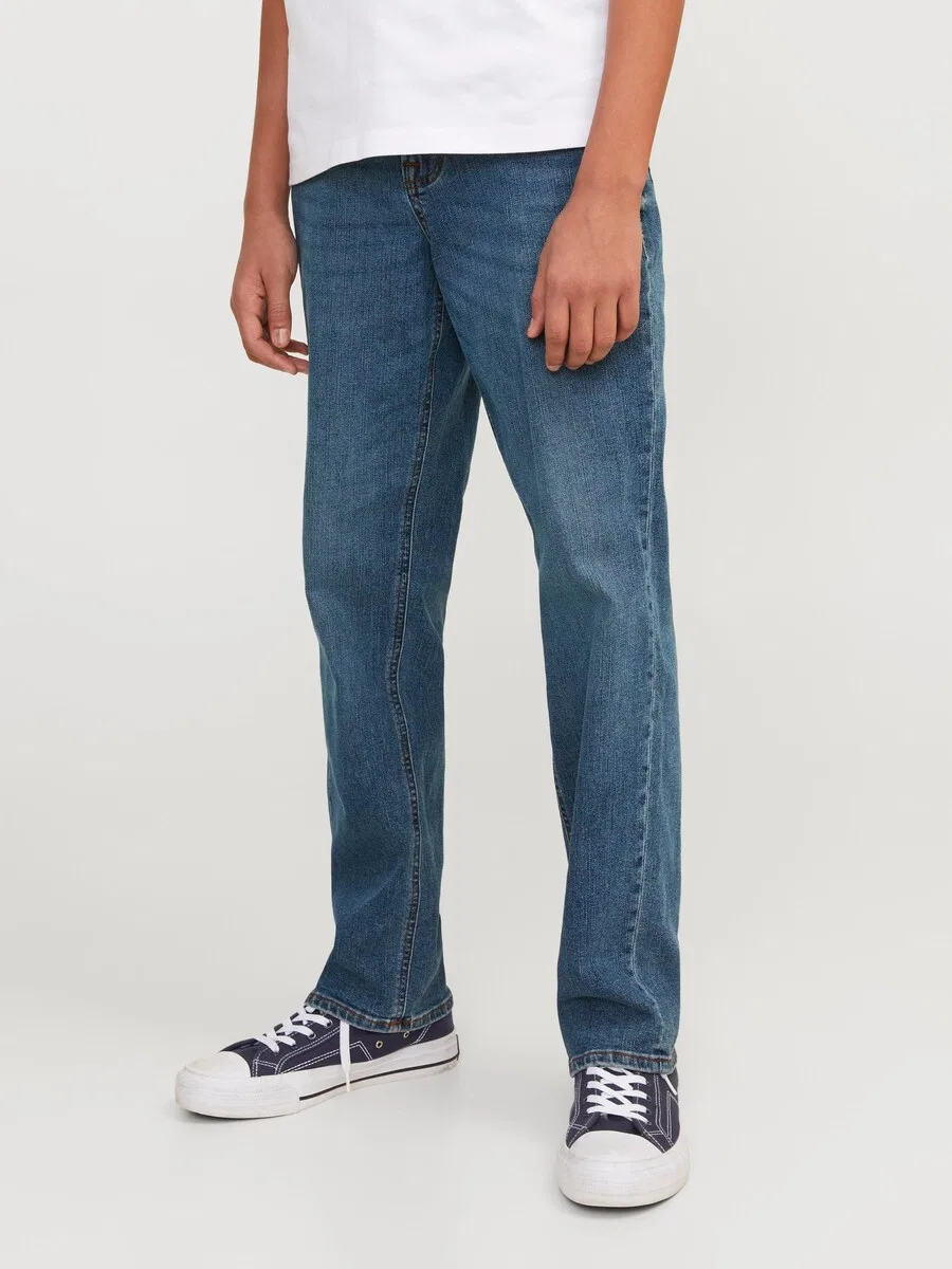 Джинсы Jack & Jones Junior Regular 'JJIClark JJOriginal' синего цвета — фото 3