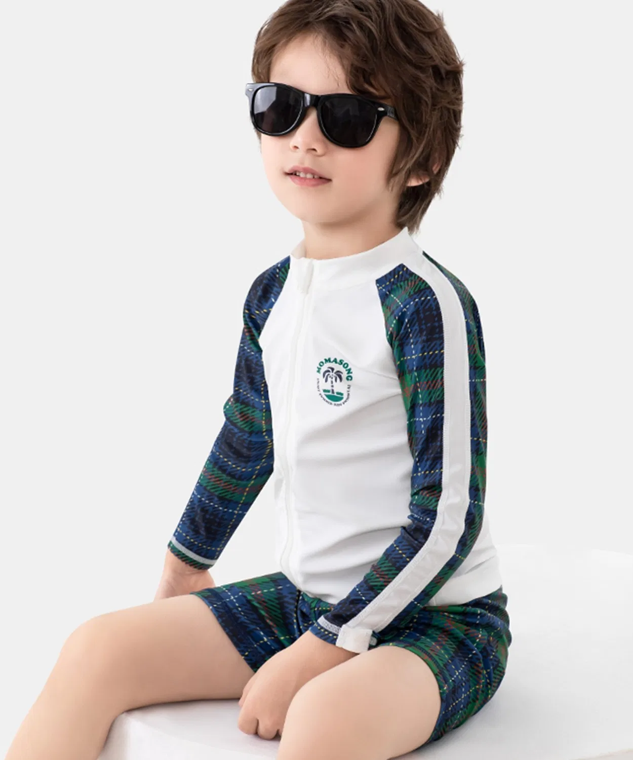Детский комплект для мальчиков с длинным рукавомTeddyShop, Green