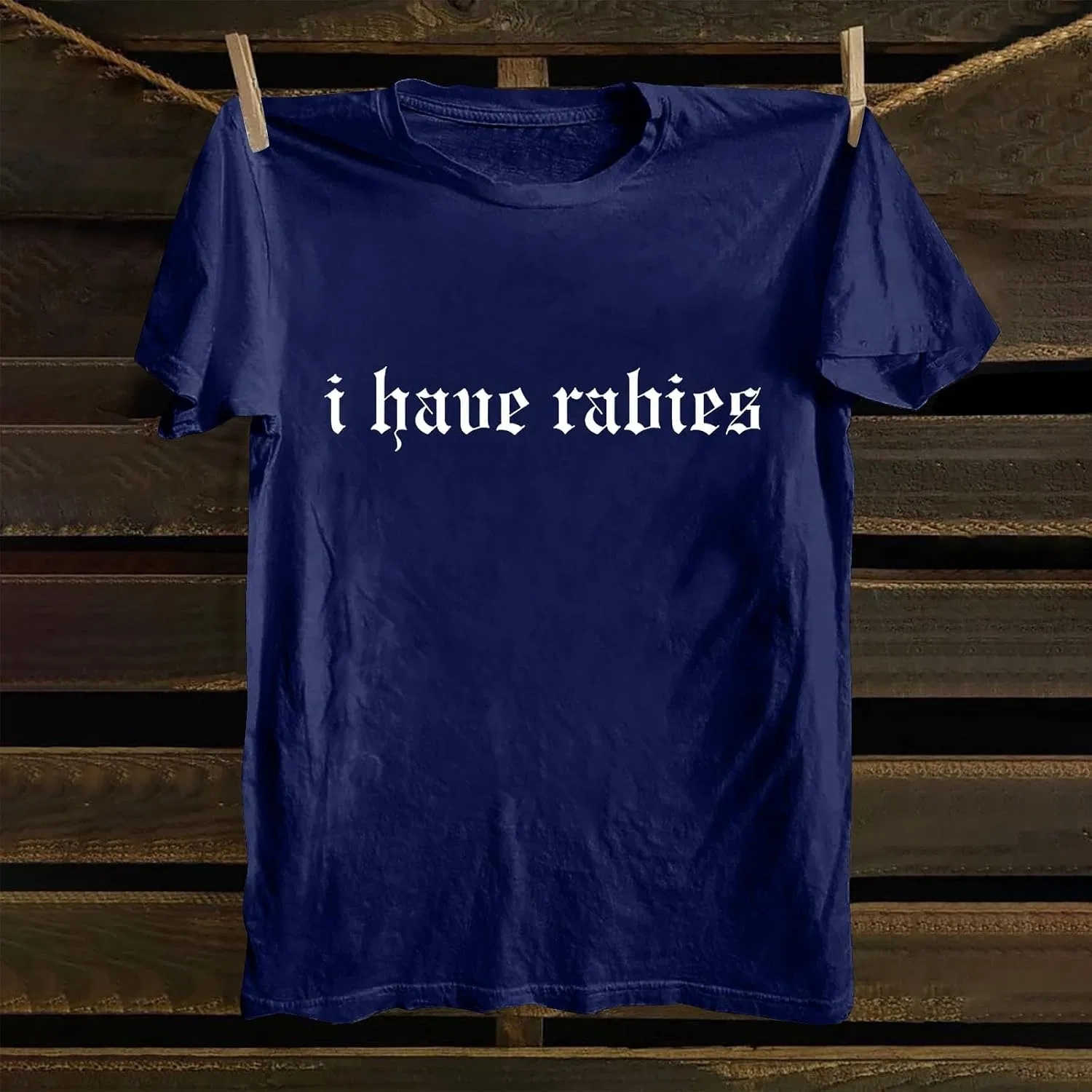 Женская футболка с коротким рукавом Funny Tshirts, Dark Blue — фото 4