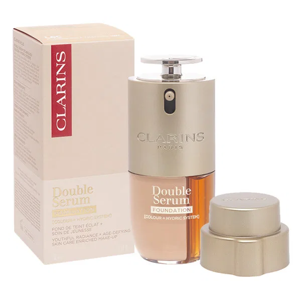 Тональный крем с сывороткой 30 мл, оттенок L6C, Double Serum, Clarins
