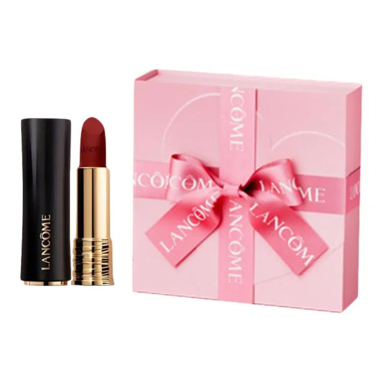Женская матовая помада с эффектом стойкости LANCOME, #296 Addictive Red