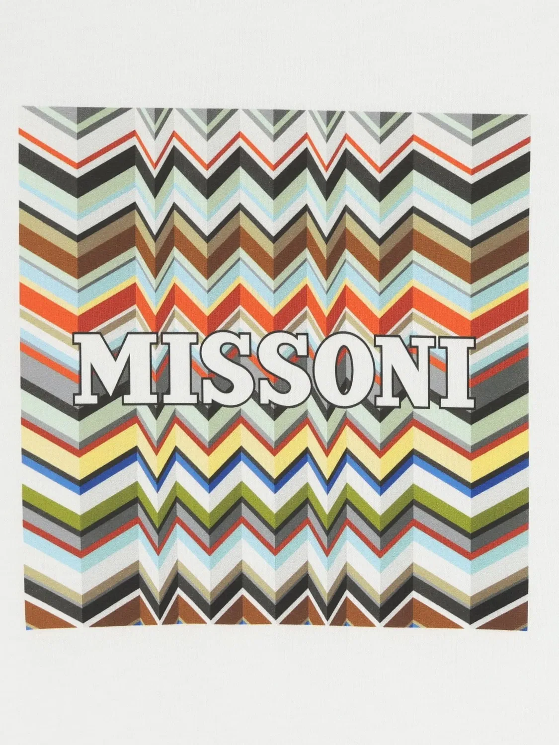 Футболка белая Missoni, белый — фото 2