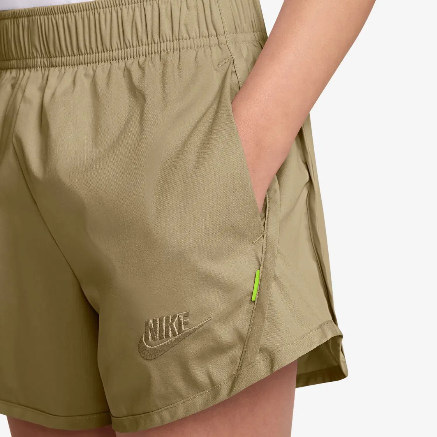 Детские шорты для девочек Woven Short Nike, Beige — фото 4