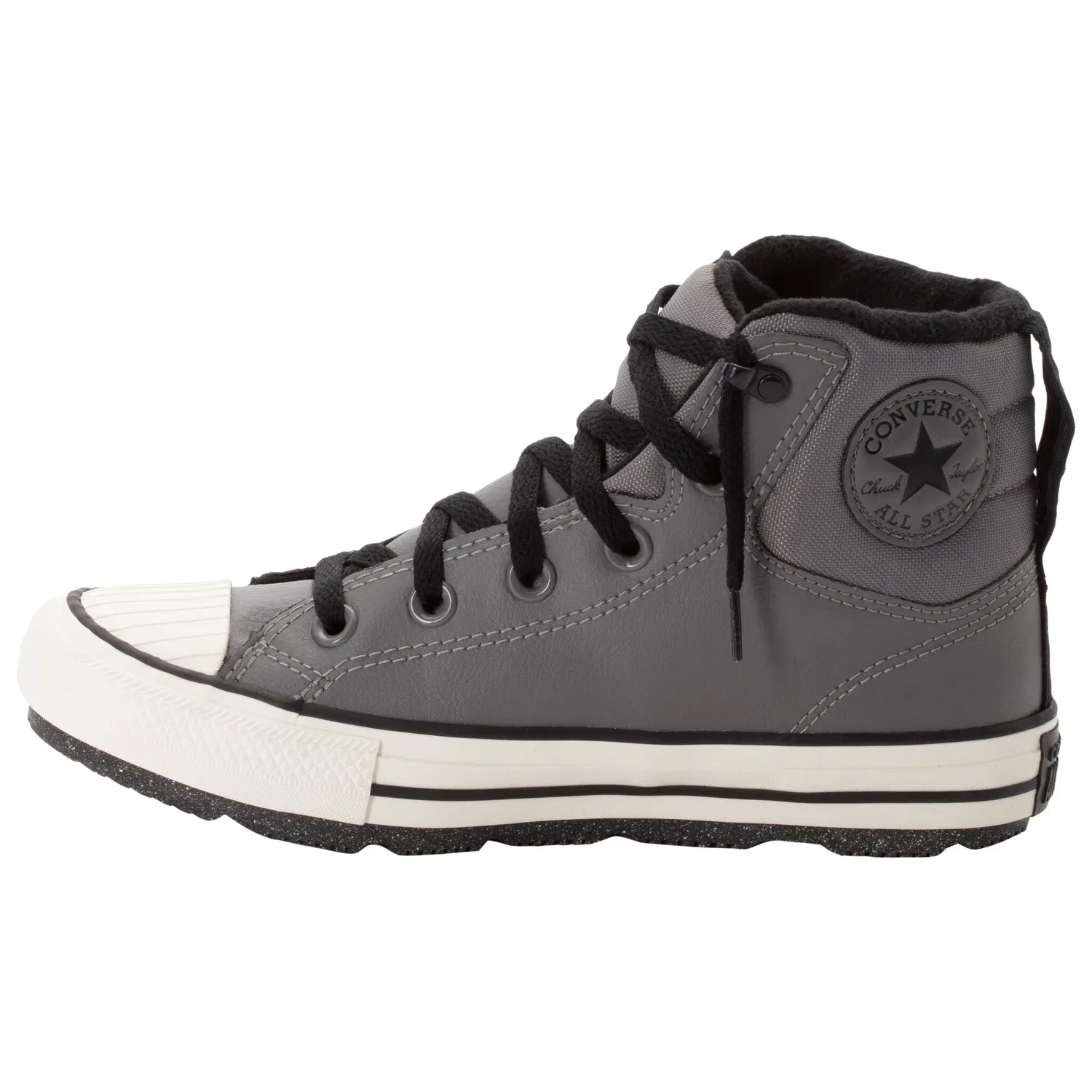Детские кроссовки с водоотталкивающим верхом Converse, Sharkskin/Black/Egret — фото 3
