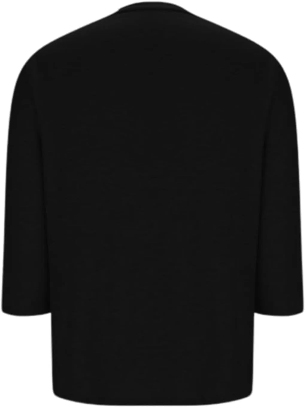 Женская свободная футболка с карманами Oversized Tshirts, Black — фото 4