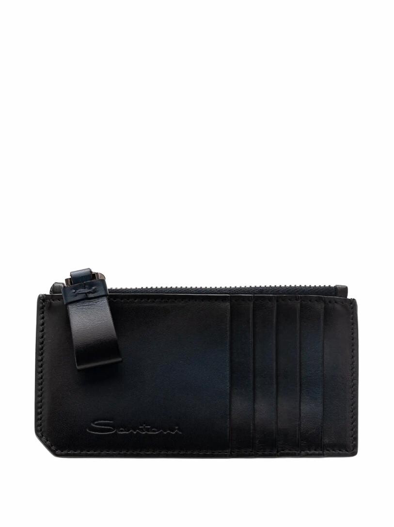

Кожаная визитница Santoni