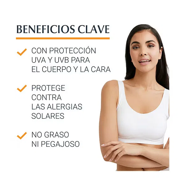 Солнцезащитный крем-гель для лица и тела с SPF 50+ Eucerin Sun Allergy Protect для кожи склонной к солнечной аллергии, 150 мл — фото 2