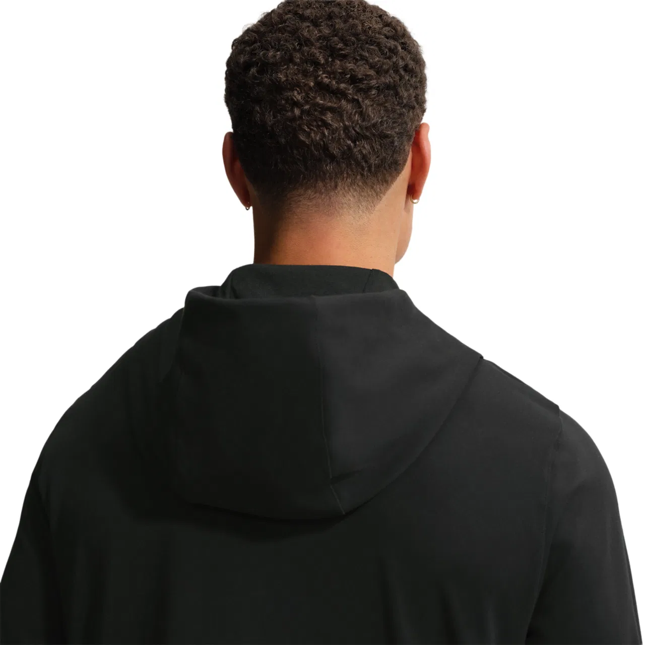 Мужское худи из легкой тянущейся ткани NanoKnit Nike Dri-FIT UV Primary Pullover Hoodie, черный — фото 2