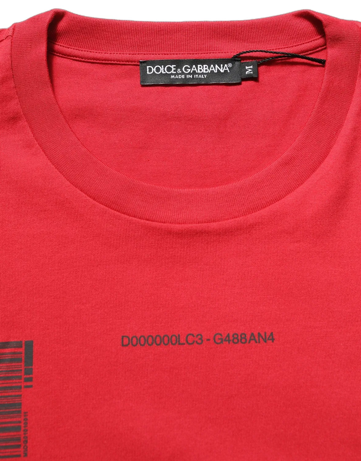 Мужская футболка с принтом DGVIB3 Dolce & Gabbana, Red