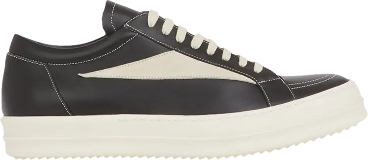 Кроссовки Rick Owens Wmns EDFU Vintage Low Black Milk, черный
