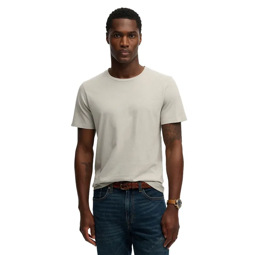 Футболка с коротким рукавом Classic Essential Superdry, бежевый