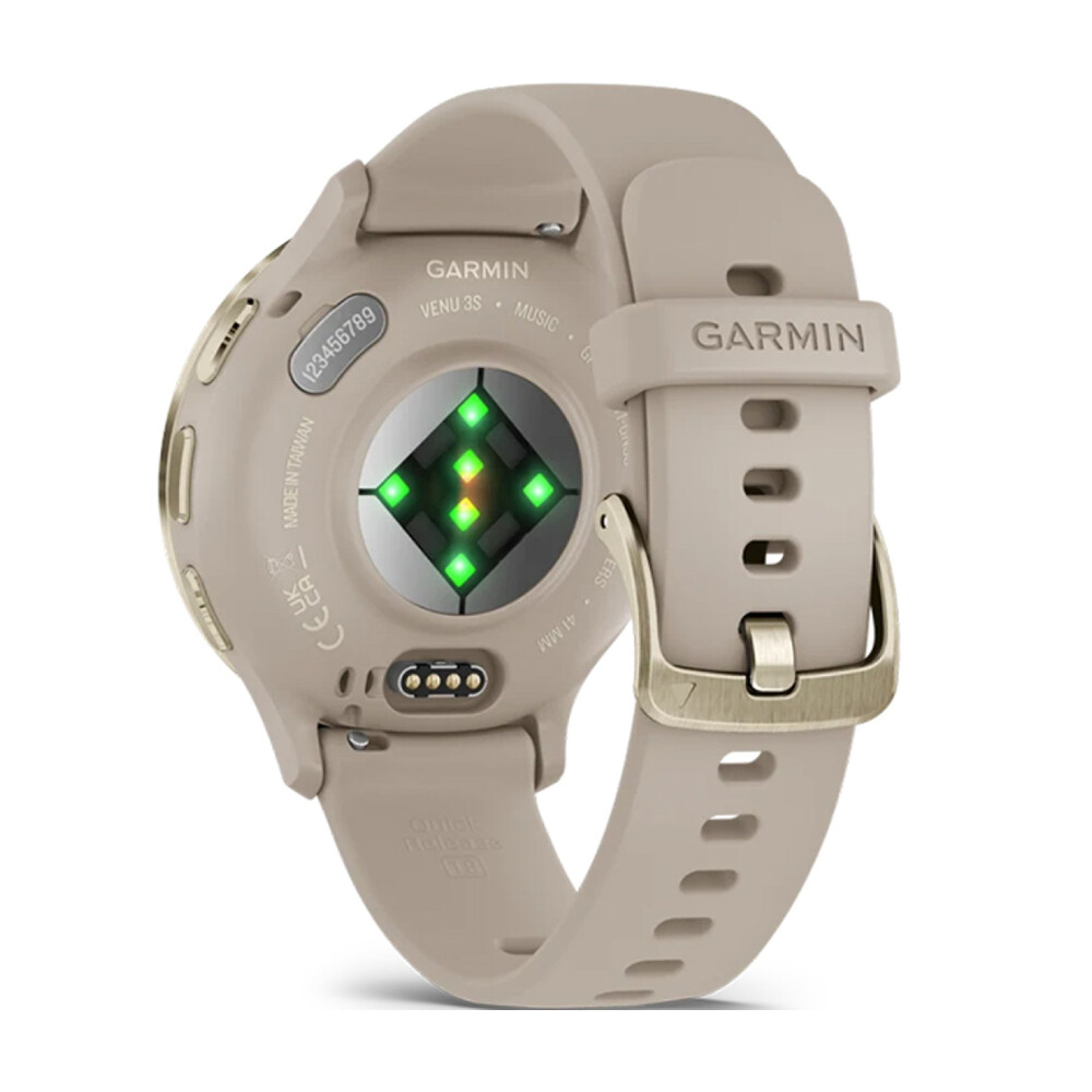 Умные часы Garmin Venu 3S, 1.2", Wi-Fi, золотой/кремовый — фото 4
