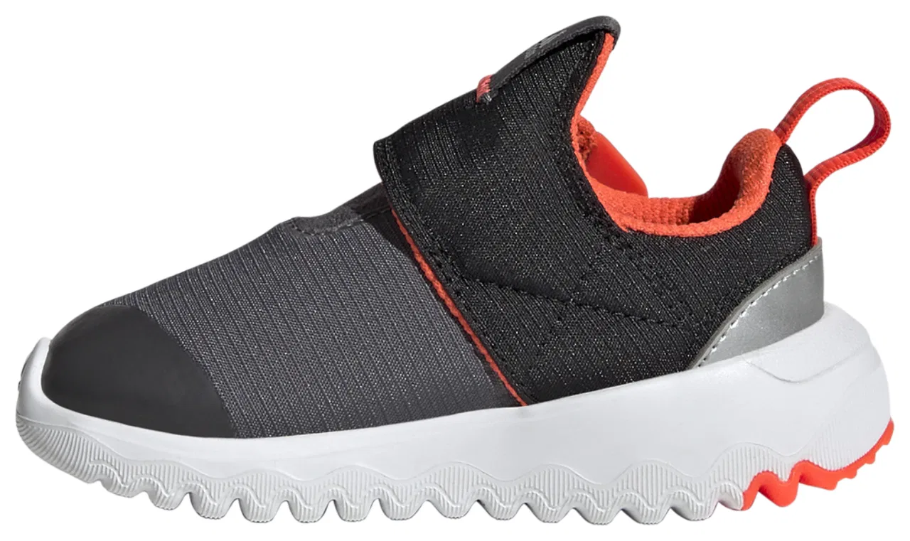 Кроссовки для мальчиков Suru365 Slip-on Adidas, цвет Silver Metallic/Grey/Core Black — фото 2