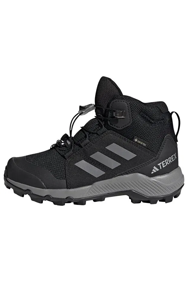 Детские ботинки для девочек водостойкие IF7522 Adidas, Cblack/Grethr/Cblack — фото 3
