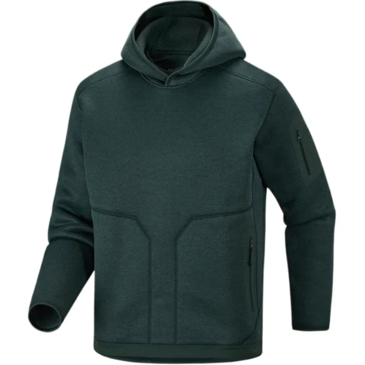 Мужское флисовое худи с капюшоном Dark Jade Heather Arcteryx