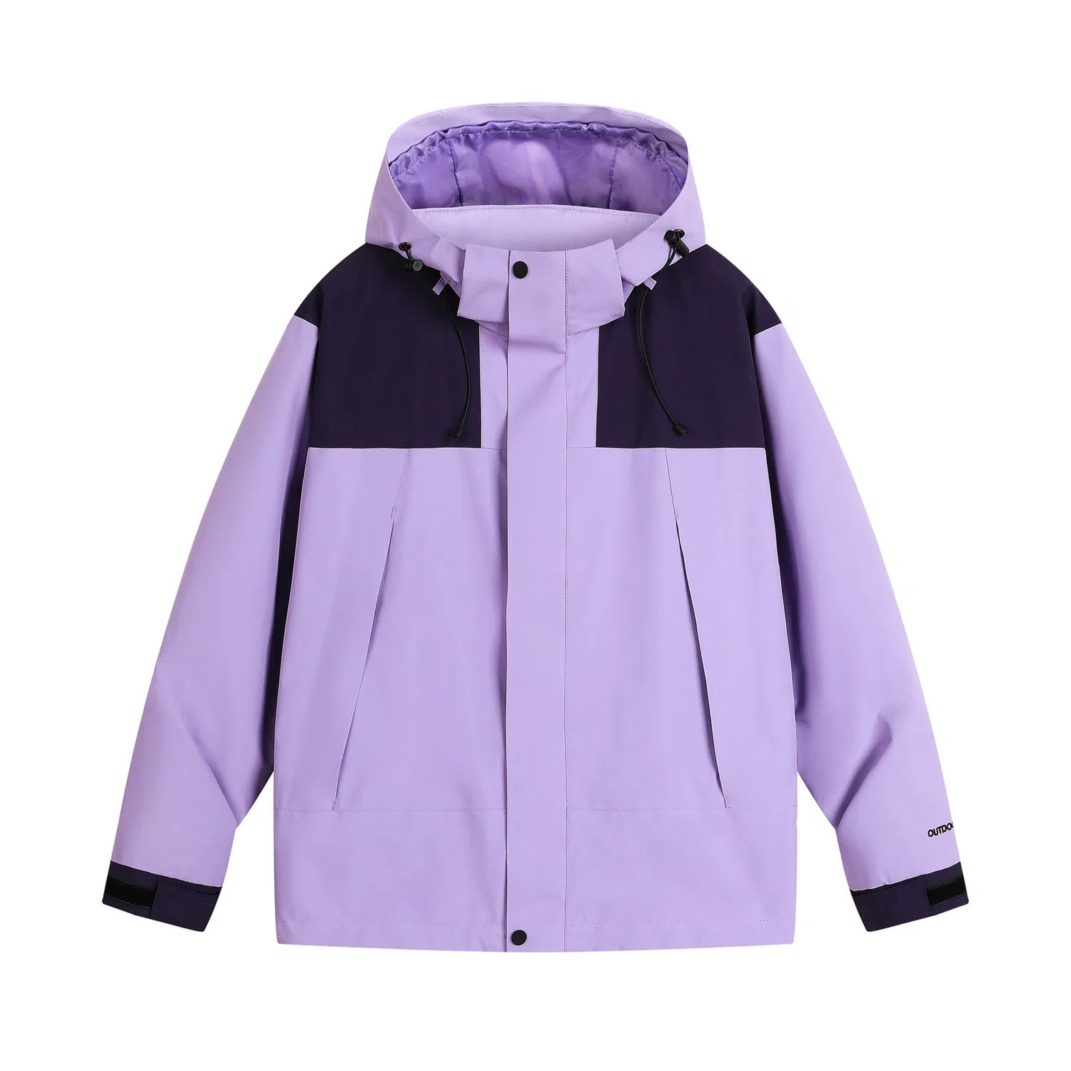 Детский пуховик с капюшоном Red bean Mountain series, Lilac