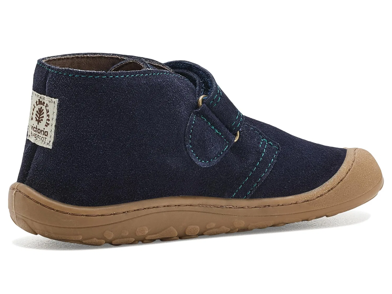 Ботинки Bosco Barefoot Botin Serraje (для младенцев, малышей, маленьких и больших детей) Victoria Kids, Marino — фото 4