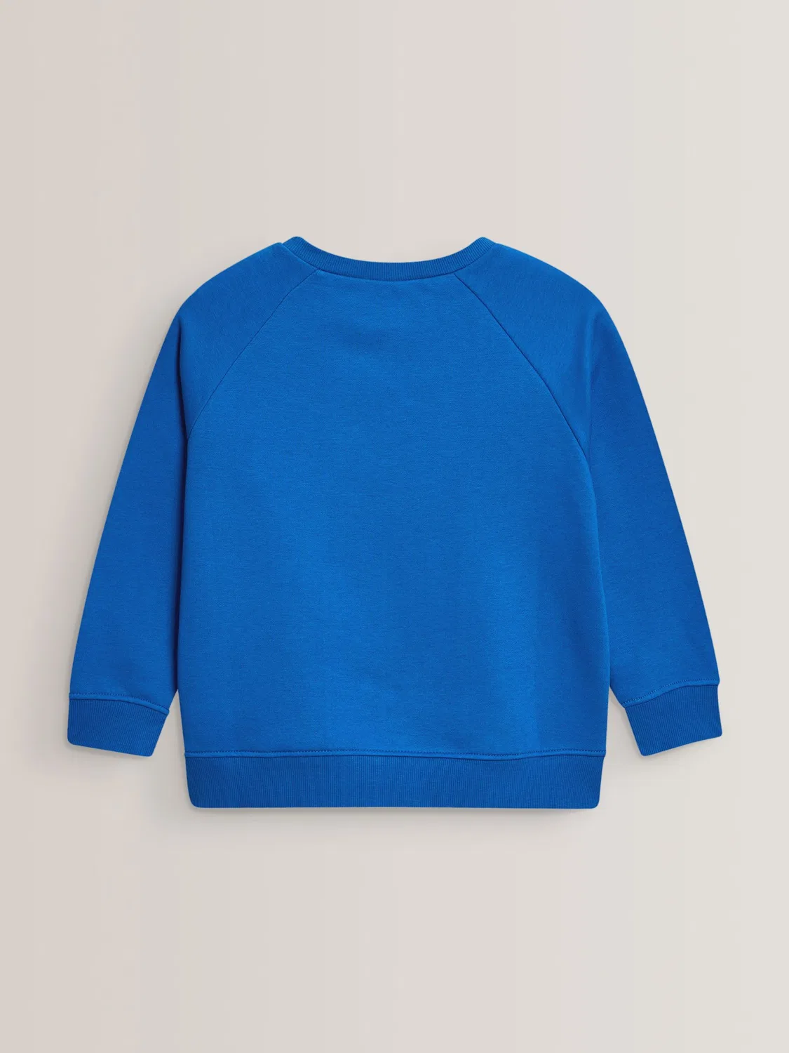 Свитер с круглым вырезом, модель Crew Neck School Next, синий — фото 2