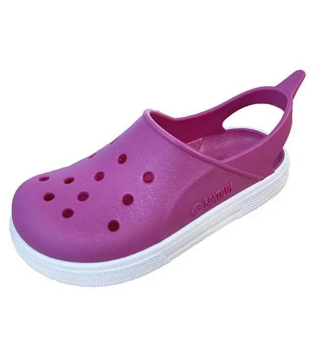 Детские сандалии с принтом Cloggy Boatilus, Rosa