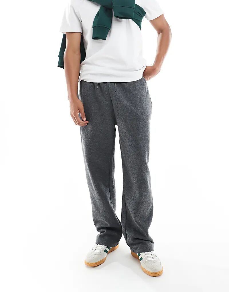 

Широкие брюки-джоггеры Brave Soul с кулиской на талии, темно-серого цвета