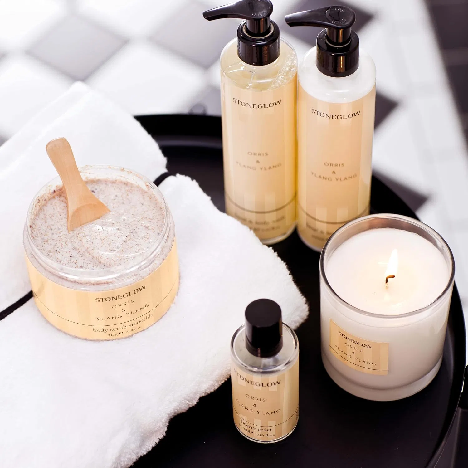Скраб для тела Smoothie Stoneglow, 310 г, Orris & Ylang Ylang — фото 3