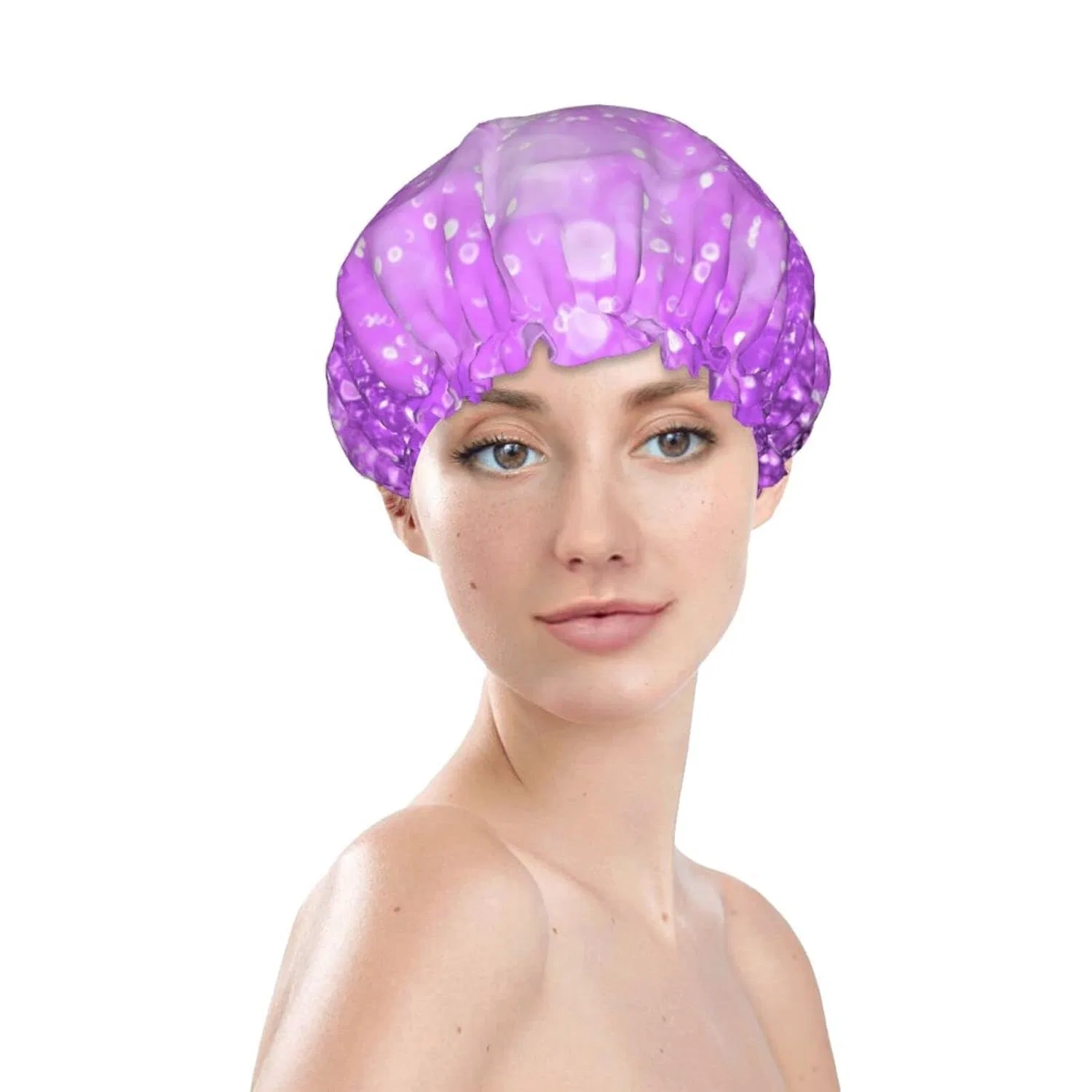 Шапочка для душа Glitter Purple VUCEMI — фото 3