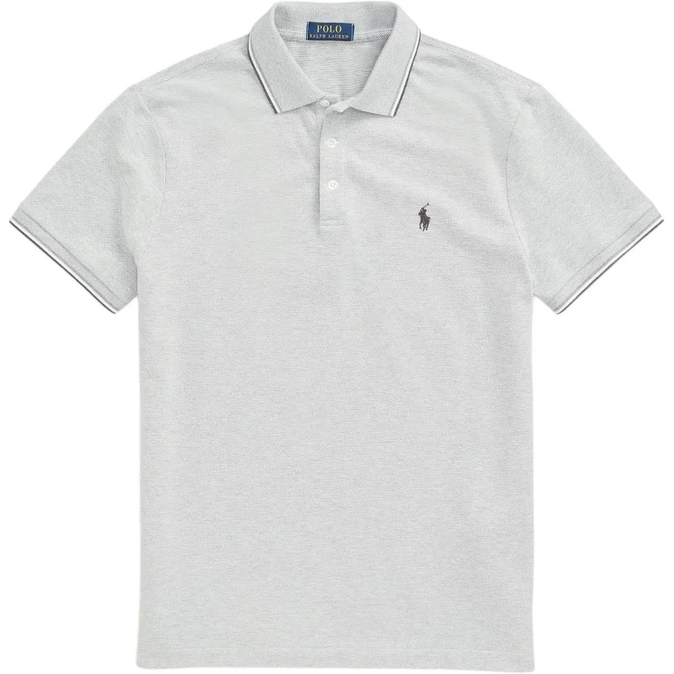 Мужская поло Polo Ralph Lauren Custom Slim Fit, Gray
